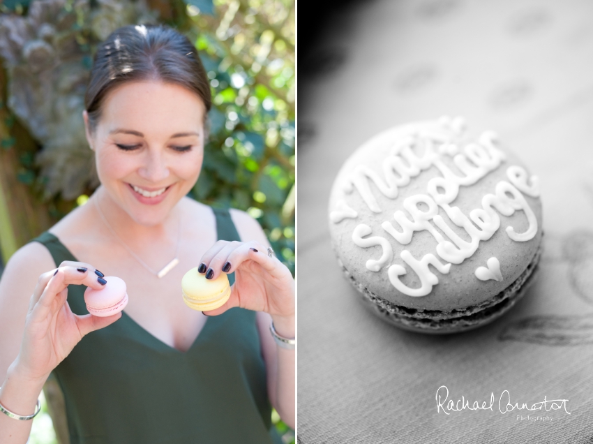 Professional colour photograph of creative inspiration baking shoot at Maison des Macaron at Market Harborough by Rachael Connerton Photography